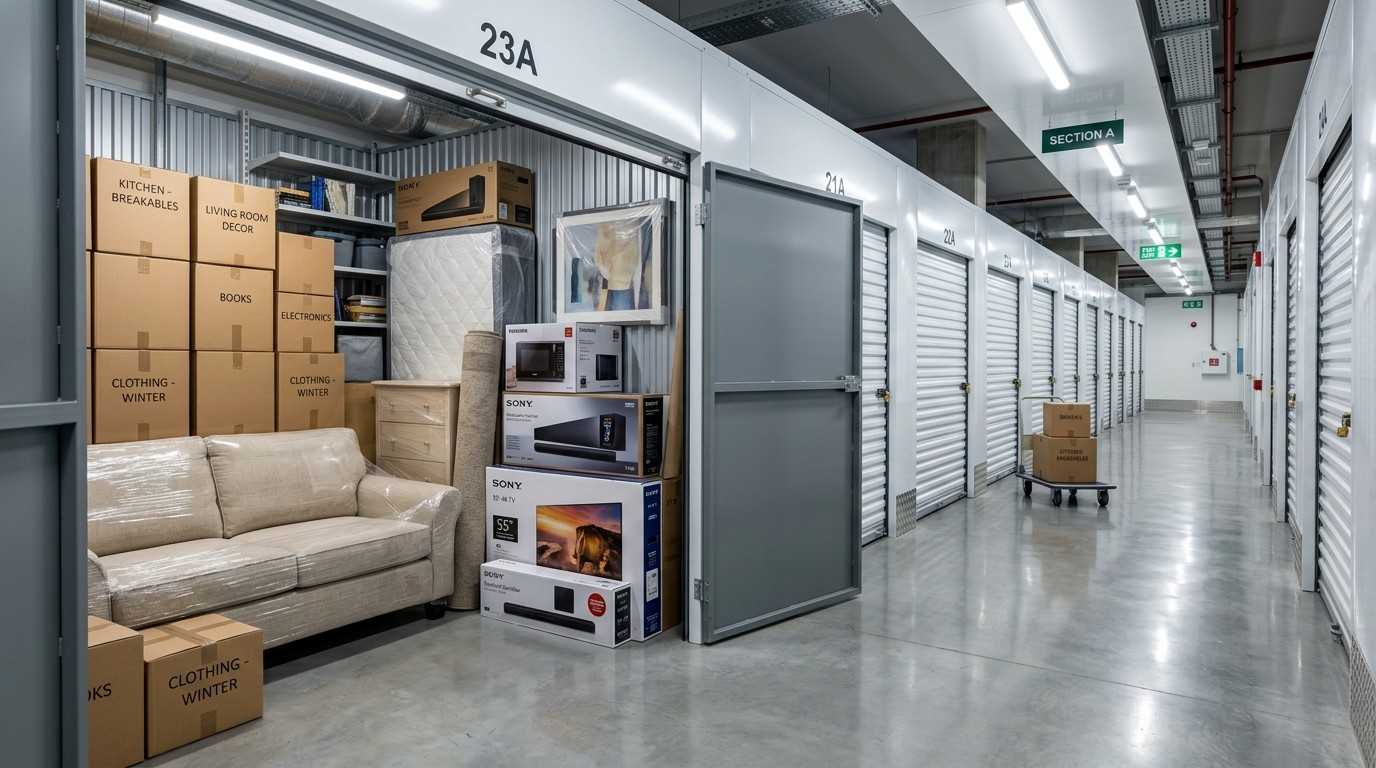 Secure Personal Storage Solutions in Dubai by Draft Box Storage for Household Items and Personal Belongings