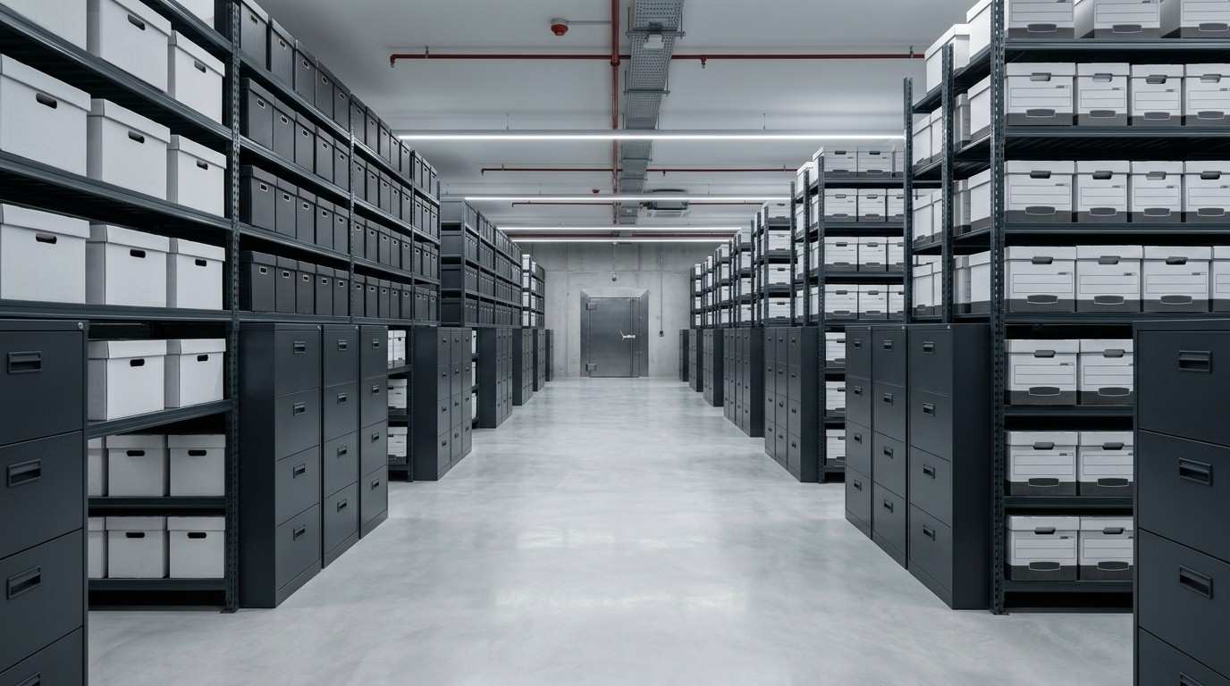 Secure Document and Records Storage in Dubai for Business Files, Office Documents, and Archived Records by Draft Box Storage