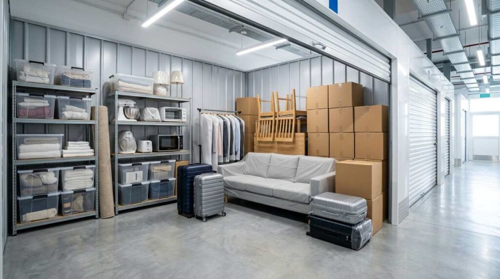 Flexible household storage solutions in Dubai for home belongings