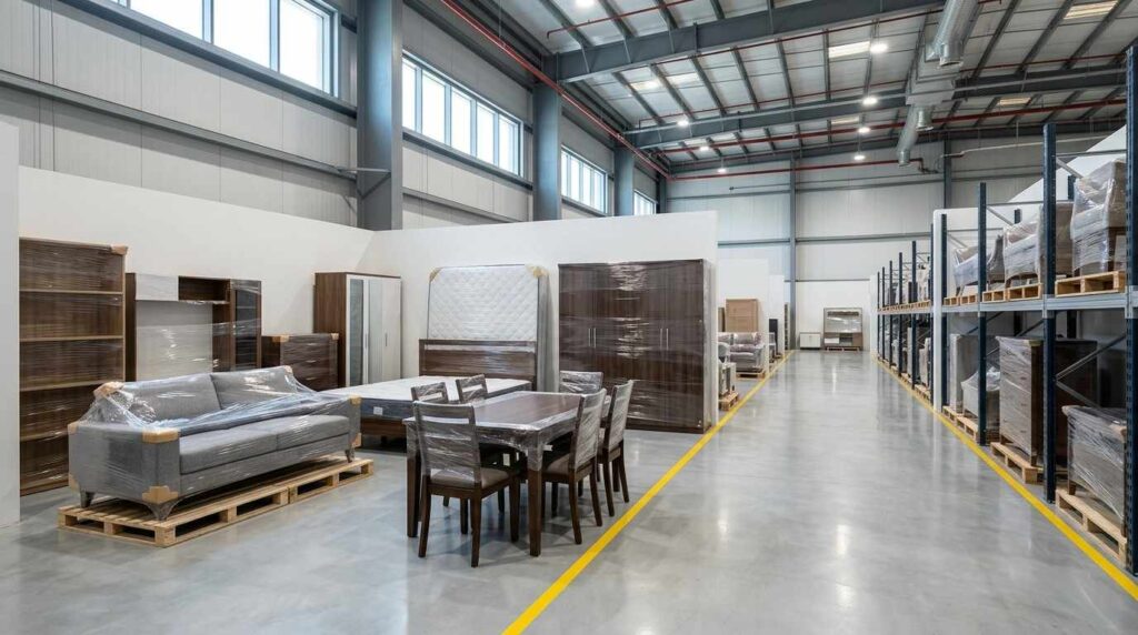 Furniture storage cost Dubai for home and office furniture