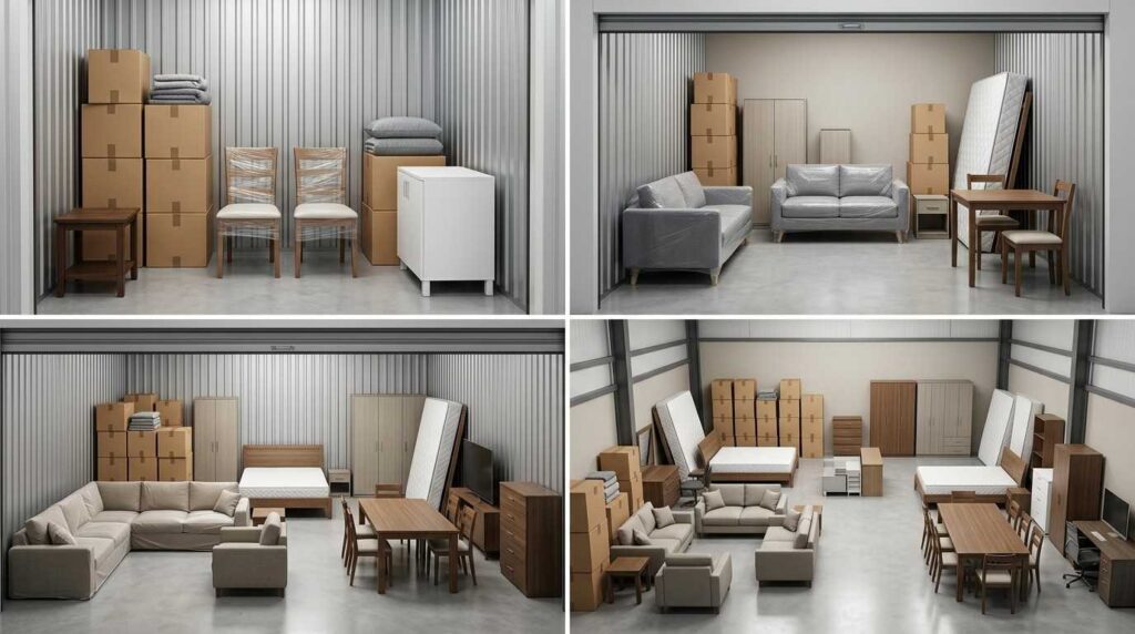 Furniture storage units in Dubai for home and office items
