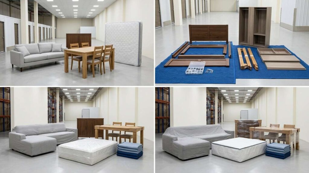 Home furniture storage service in Dubai