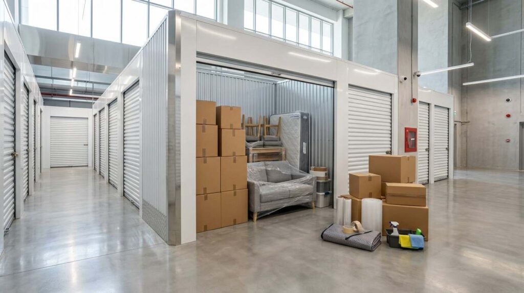 Personal storage units Dubai for furniture and boxes