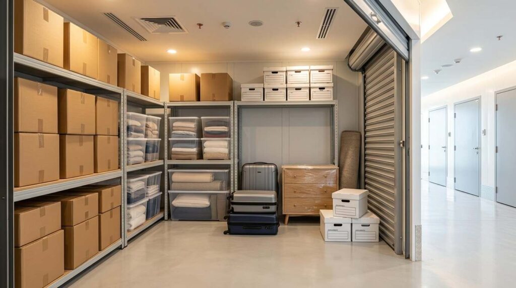 Personal storage units Dubai for furniture and household items