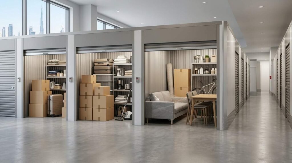 Safe personal storage units in Dubai