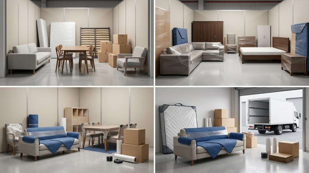 Secure furniture storage Dubai facility