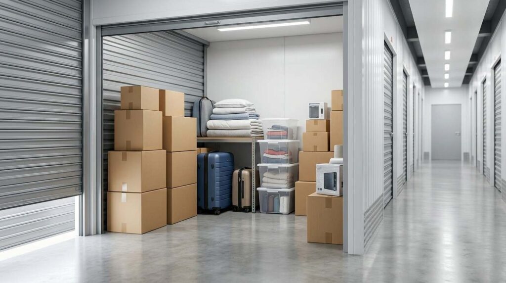 Secure personal storage Dubai facility