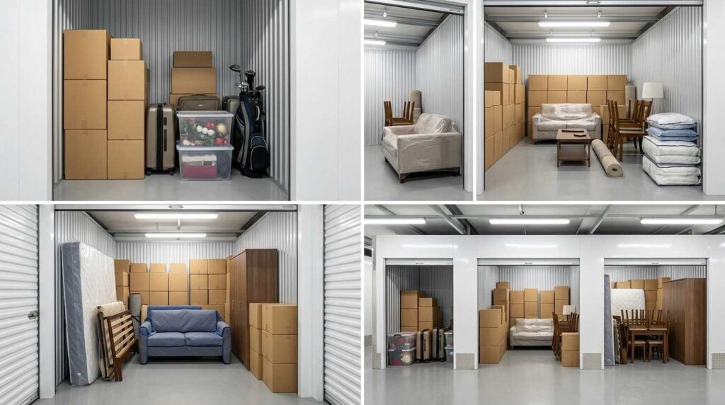 Secure personal storage units Dubai for furniture and belongings