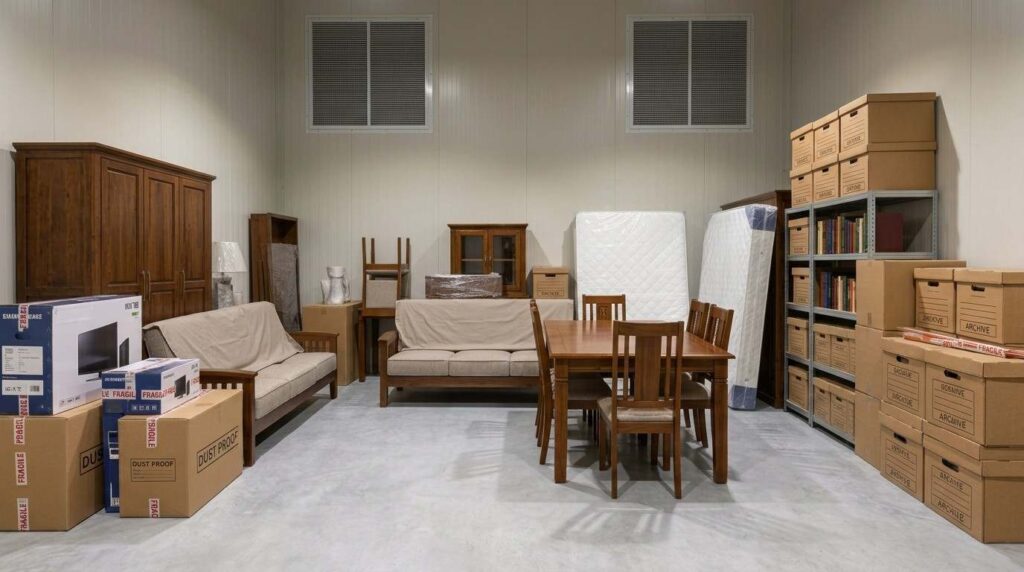 Climate controlled storage units in Dubai