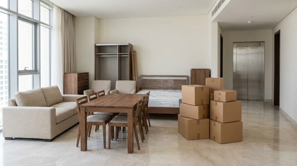 Furniture storage services in Dubai