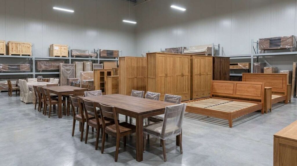 Wooden furniture storage services Dubai