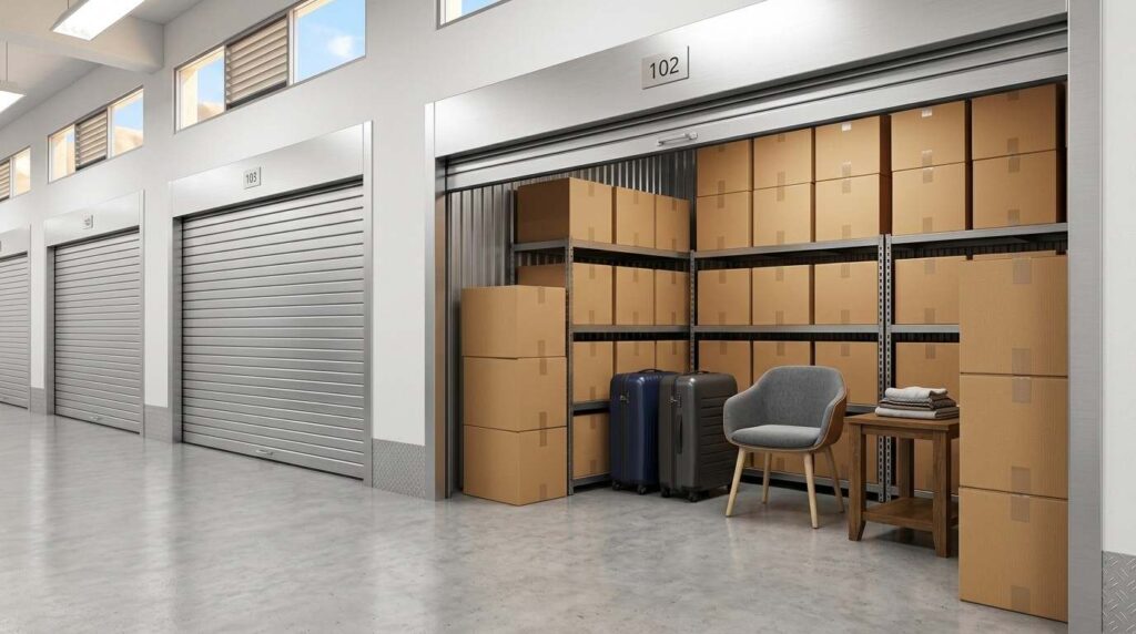 Personal storage Dubai for boxes and belongings