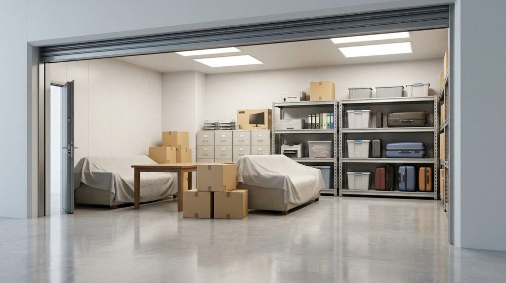 secure business storage in Dubai