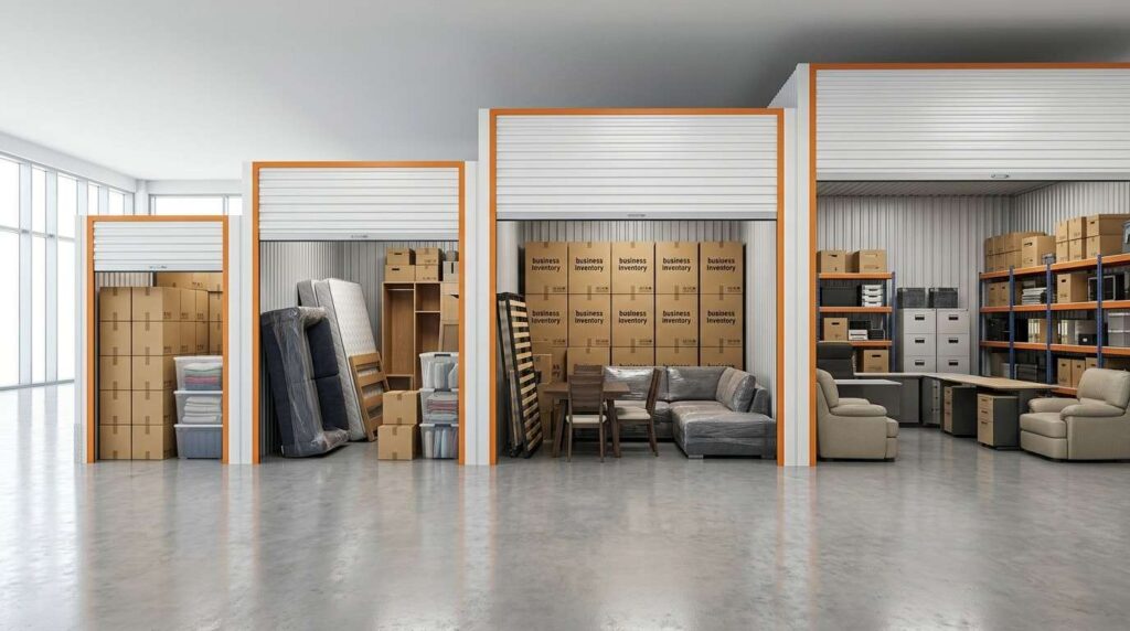 Storage units for personal belongings in Al Quoz Dubai