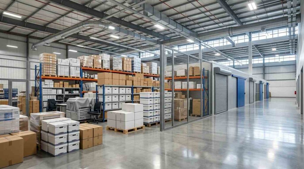 Business box storage Dubai for small business equipment and supplies