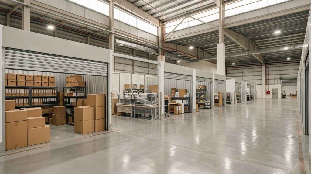 Business inventory storage Dubai for stock and supplies